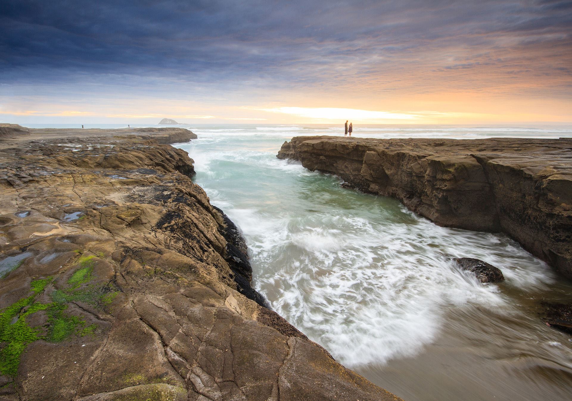 Sunset at Muriwai