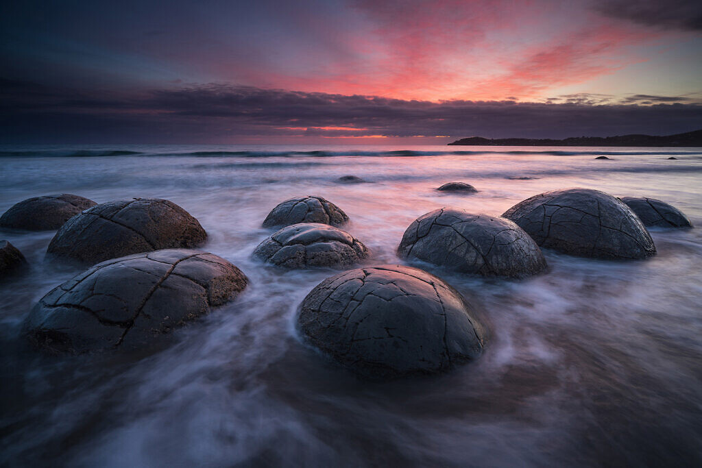 Moeraki Boulders Sunrise