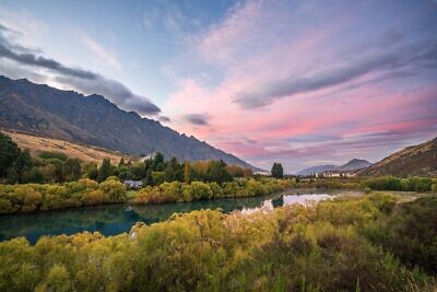 kawarau river sunrise